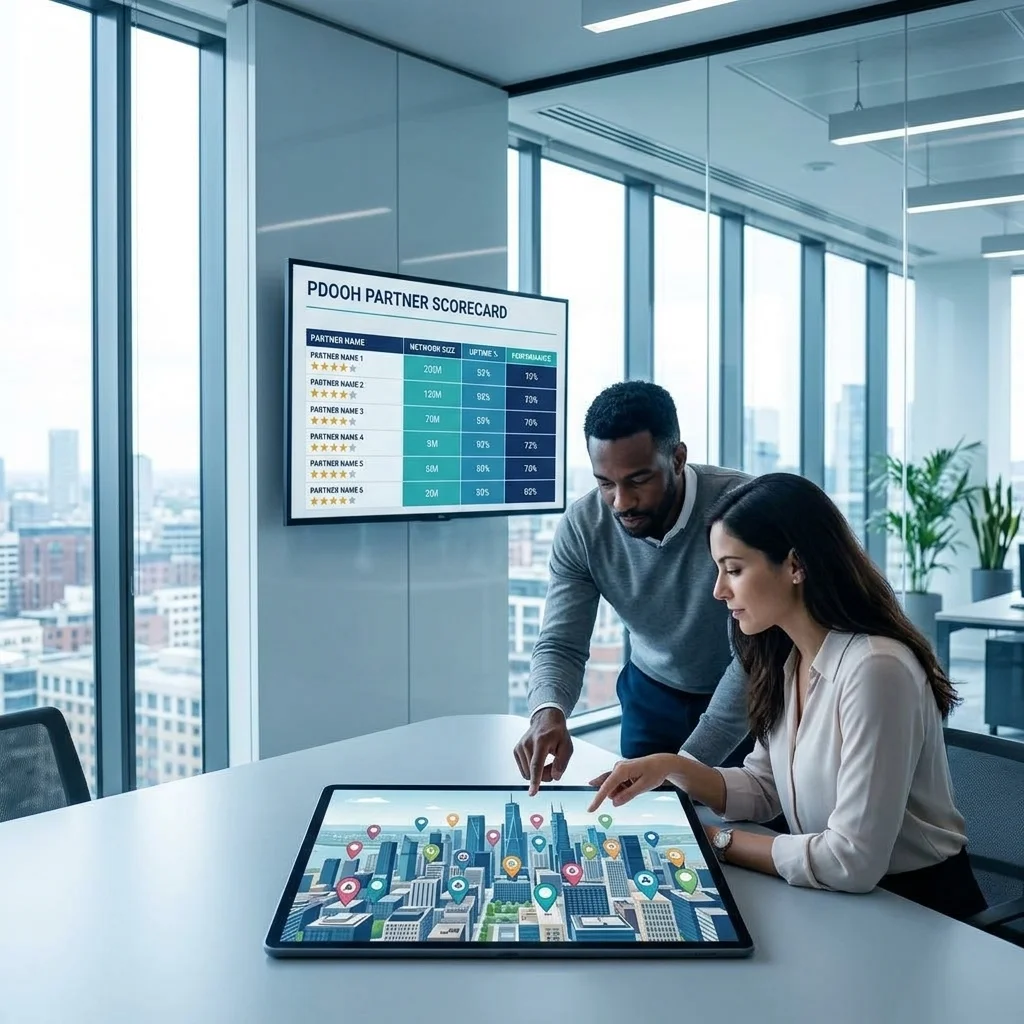 How to Choose a pDOOH Campaign Management Partner: A Buyer's Checklist