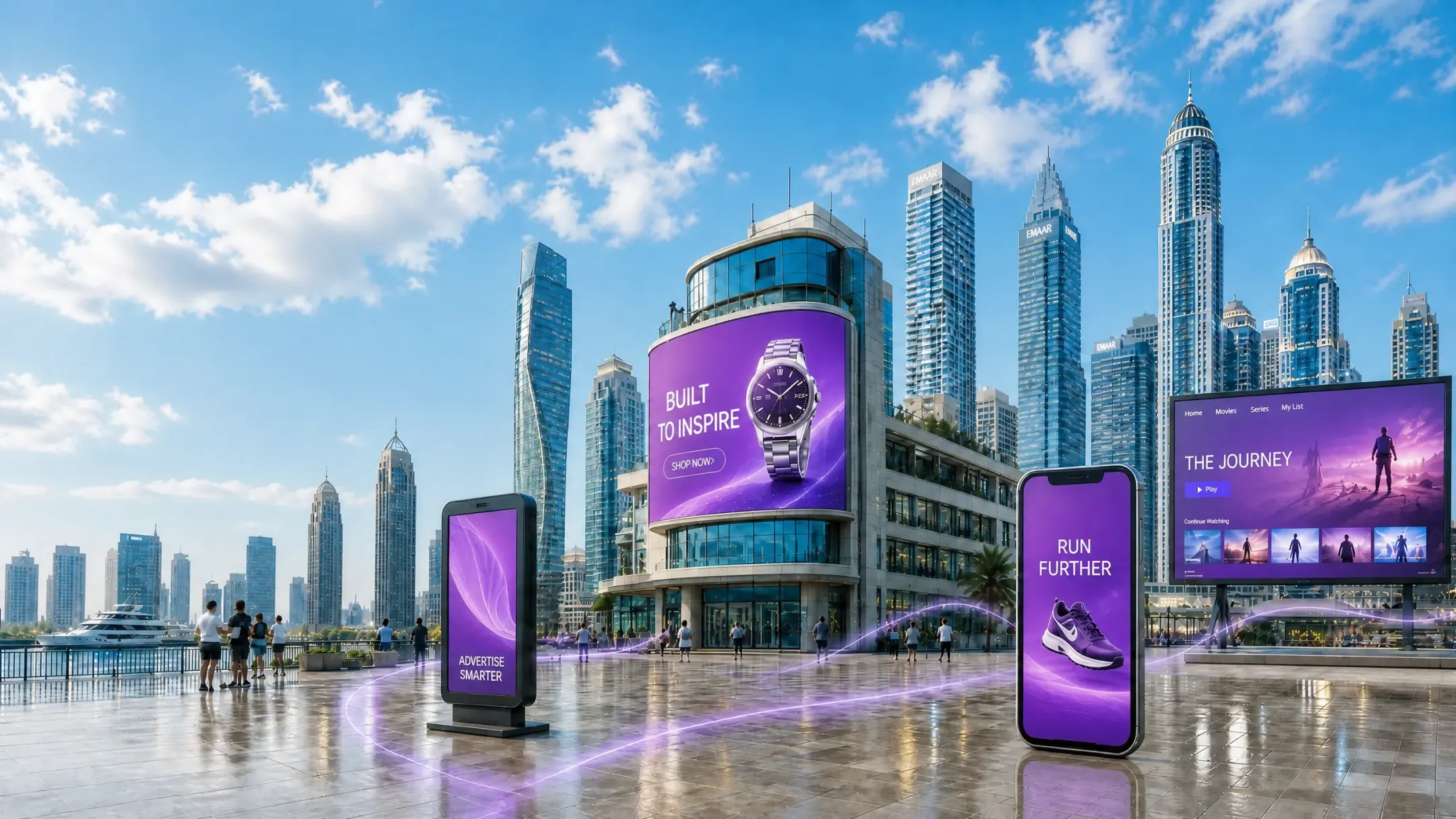 AdTech Hero Background Light Desktop